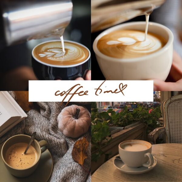 coffee time Photo Collage Instagram Post